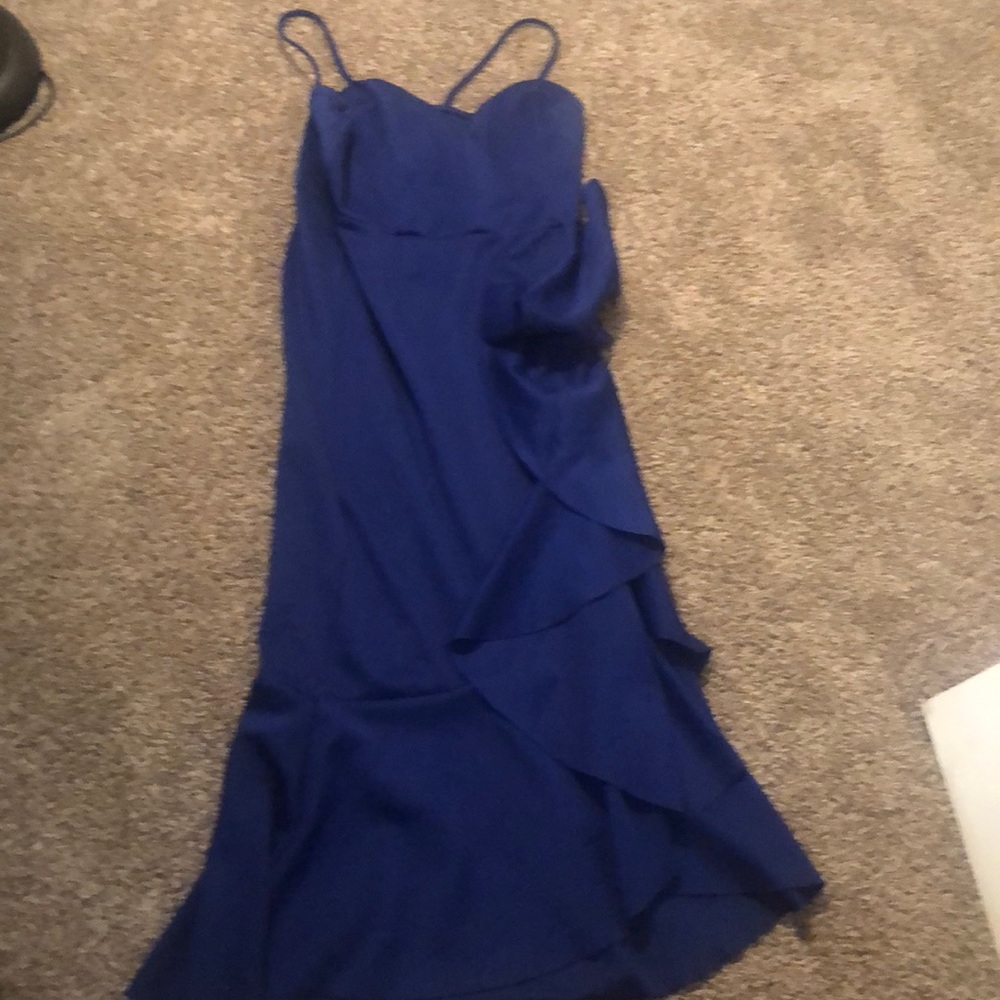 Formal dark blue dress